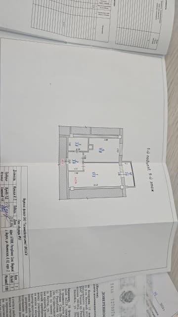 1 комн., 38 м², Блочный, Сайсары 7