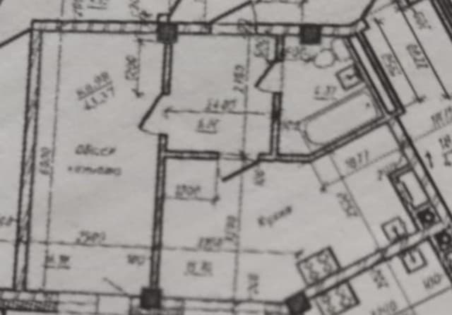 1 комн., 45 м², Блочный, Автодорожная