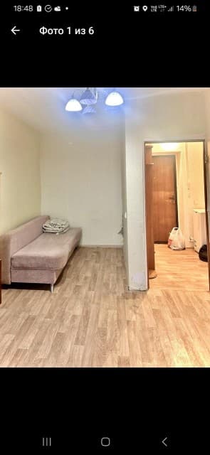 1 комн., 34 м², Монолитно-каркасный, Марха 6