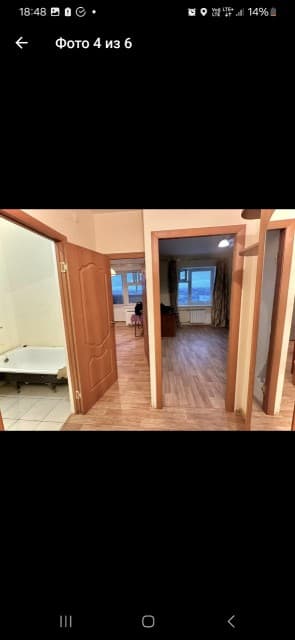 1 комн., 34 м², Монолитно-каркасный, Марха