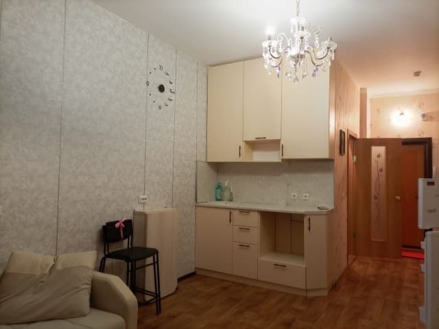 Студия, 27 м², Монолитно-каркасный, Белое Озеро
