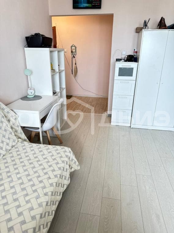 1 комн., 34 м², Инд. планировка 8