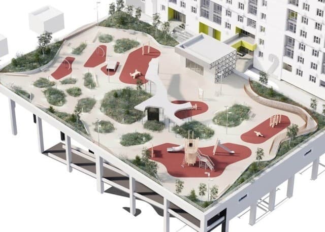 Студия, 28 м², Монолитно-каркасный 4
