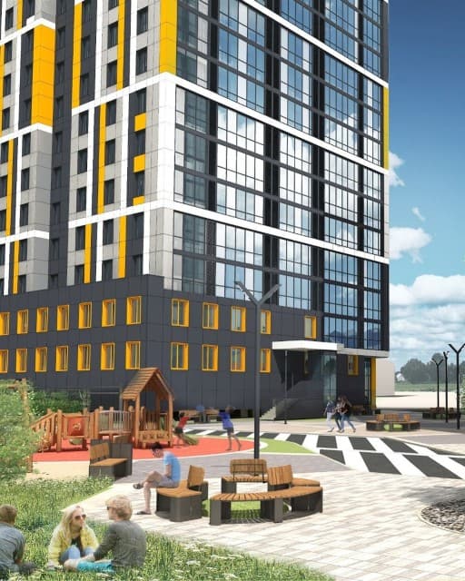 1 комн., 42 м², Монолитно-каркасный, Вилюйский тракт 6