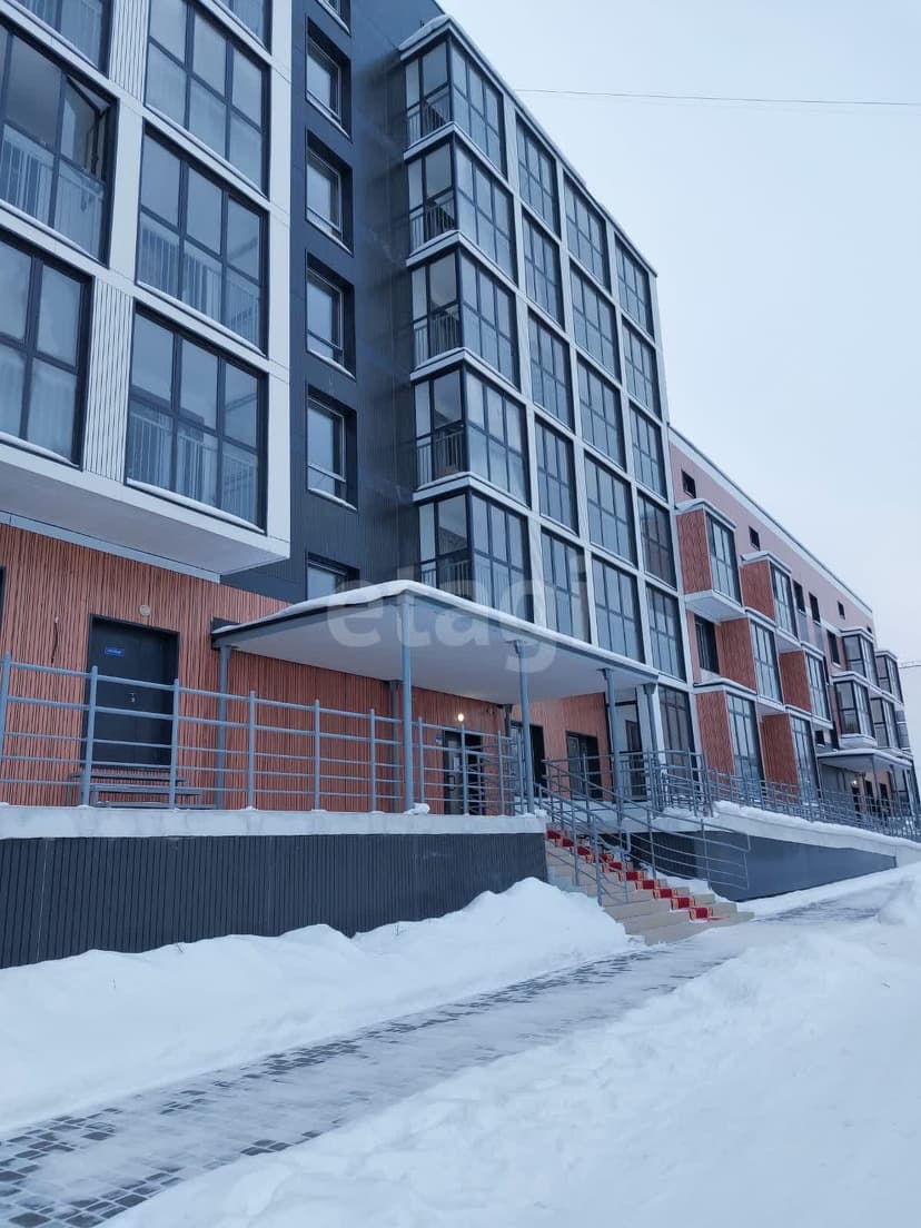 Студия, 28 м², Монолитно-каркасный 10