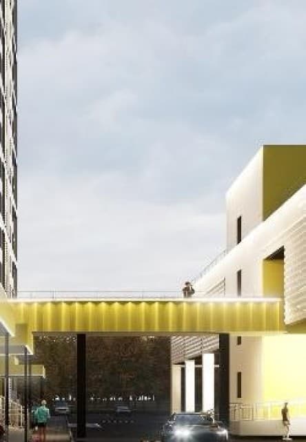 1 комн., 45 м², Монолитно-каркасный, Автодорожная 5