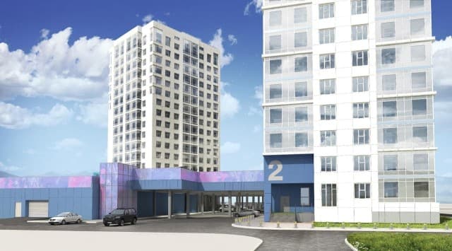 Студия, 30 м², Монолитно-каркасный, Автодорожная 9