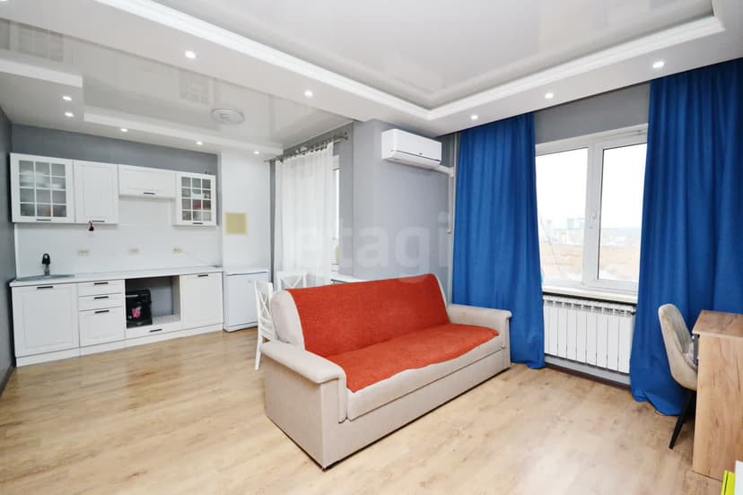 1 комн., 43 м², Монолитно-каркасный
