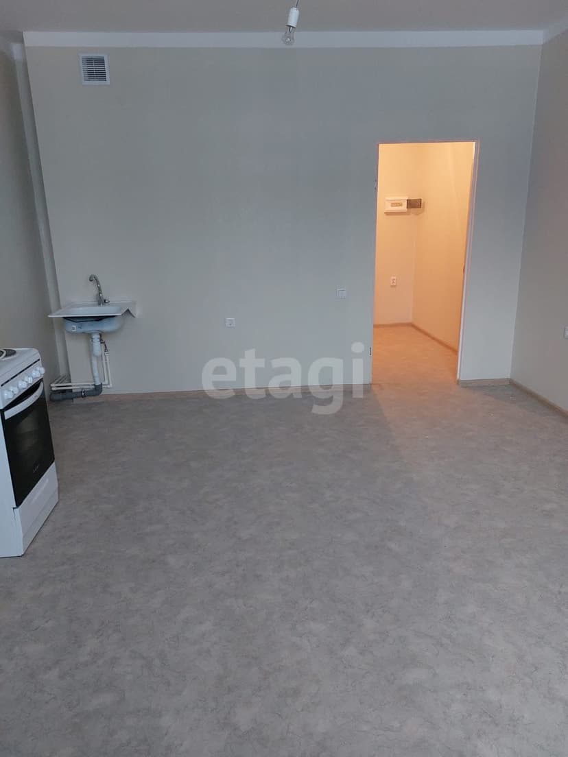 Студия, 28 м², Монолитно-каркасный 3
