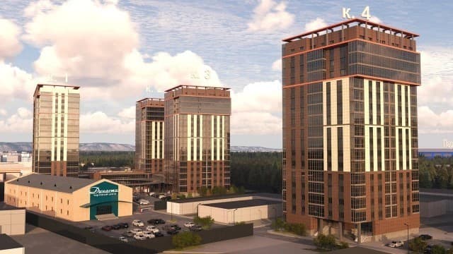 1 комн., 42 м², Монолитно-каркасный, Крестьянский рынок, стадион "Туймаада" 4