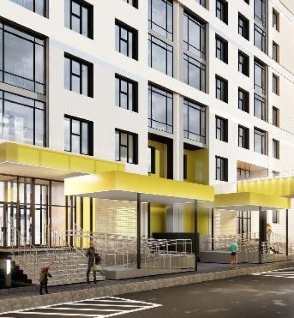1 комн., 45 м², Монолитно-каркасный, Автодорожная 4