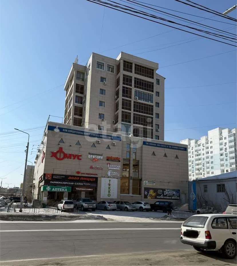 Студия, 19 м², Инд. планировка 6