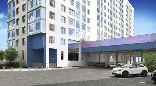 Студия, 30 м², Монолитно-каркасный, Автодорожная 5