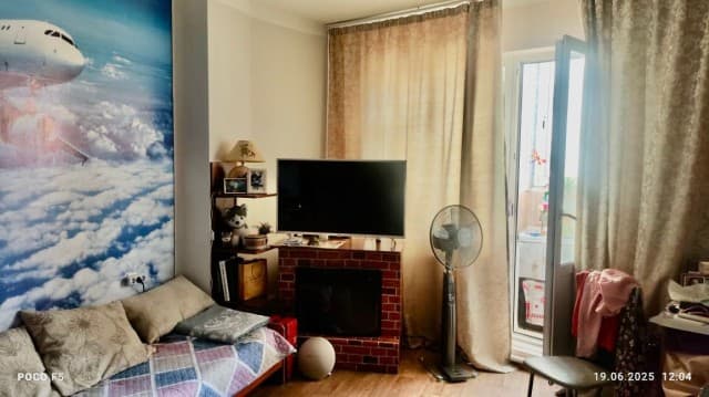 Студия, 28 м², Монолитно-каркасный, Сайсары