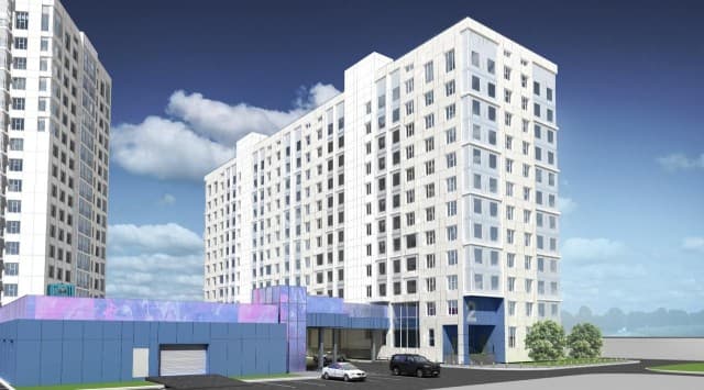 Студия, 30 м², Монолитно-каркасный, Автодорожная 11