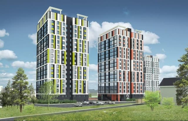 1 комн., 35 м², Монолитно-каркасный, Сайсары 5