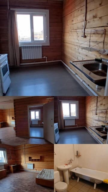 1 комн., 35 м², Дерев. б/у, Другие районы