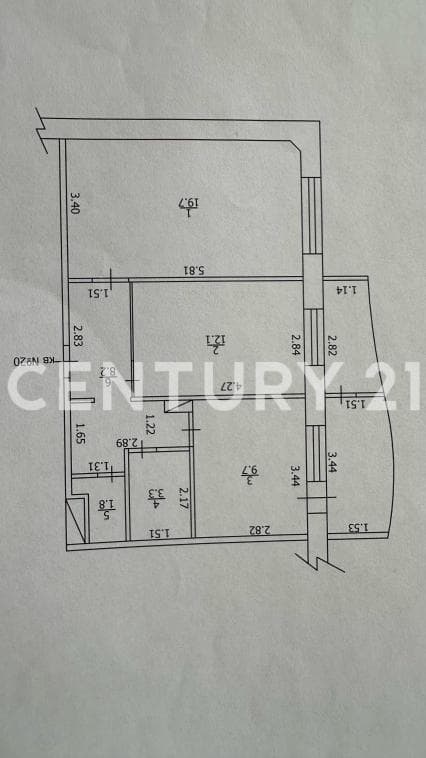 2 комн., 54 м², 112 серия 10
