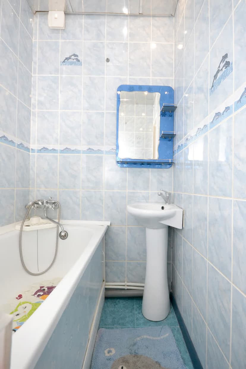 2 комн., 48 м², Инд. планировка 5