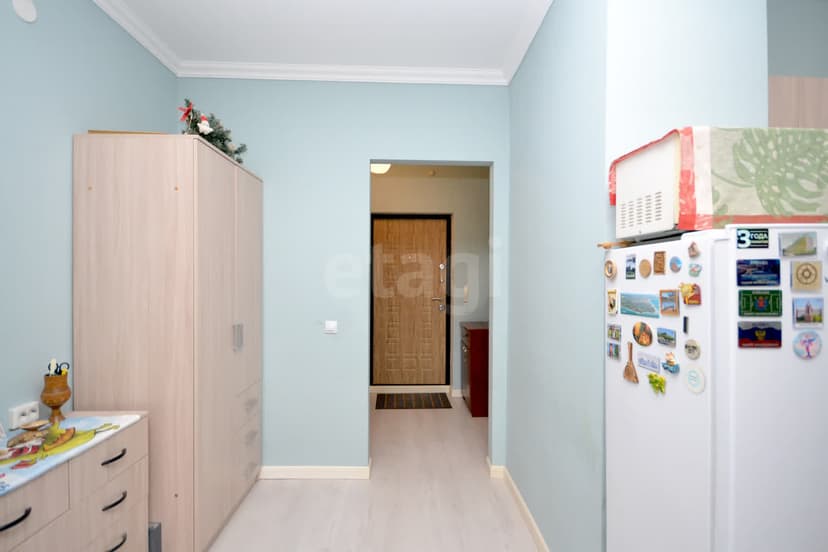 Студия, 26 м², Монолитно-каркасный 7