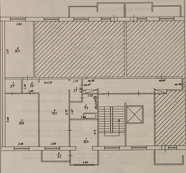 3 комн., 86 м², 112 серия, 202 мкрн. 11
