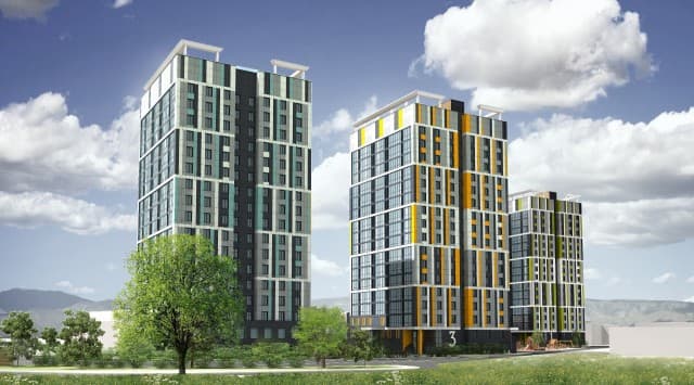1 комн., 40 м², Монолитно-каркасный, Сайсары 5