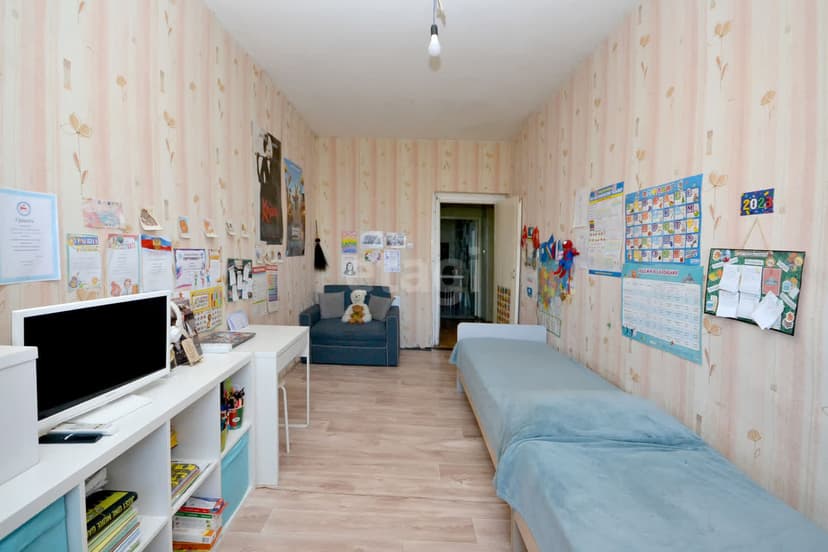 2 комн., 51 м², Инд. планировка 4