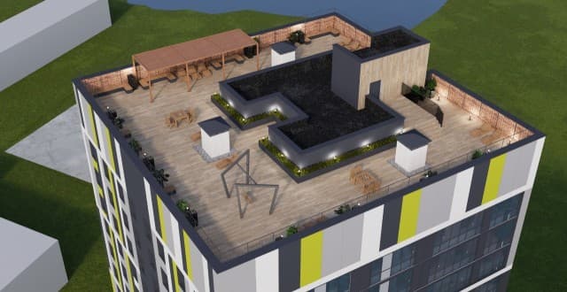 1 комн., 40 м², Монолитно-каркасный, Сайсары 4