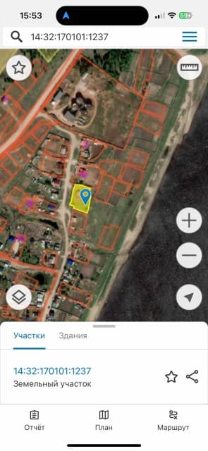 1609 м², земельные участки, продаю 6