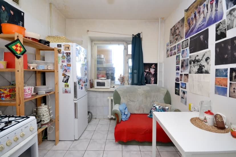 2 комн., 51 м², Инд. планировка 6