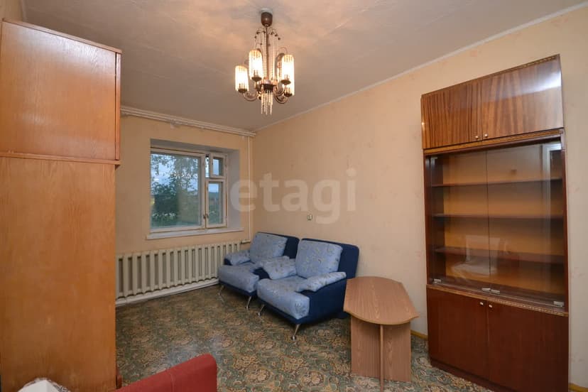 2 комн., 42 м², Инд. планировка 5