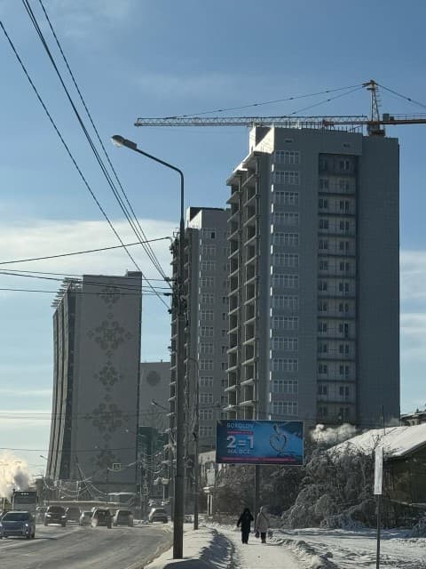2 комн., 71 м², Монолитно-каркасный, Сайсары 2