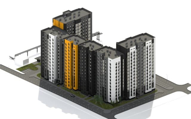 1 комн., 34 м², Монолитно-каркасный, 103 квартал (Ростелеком)