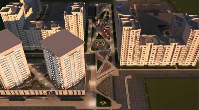4 комн., 91 м², Монолитно-каркасный, Вилюйский тракт