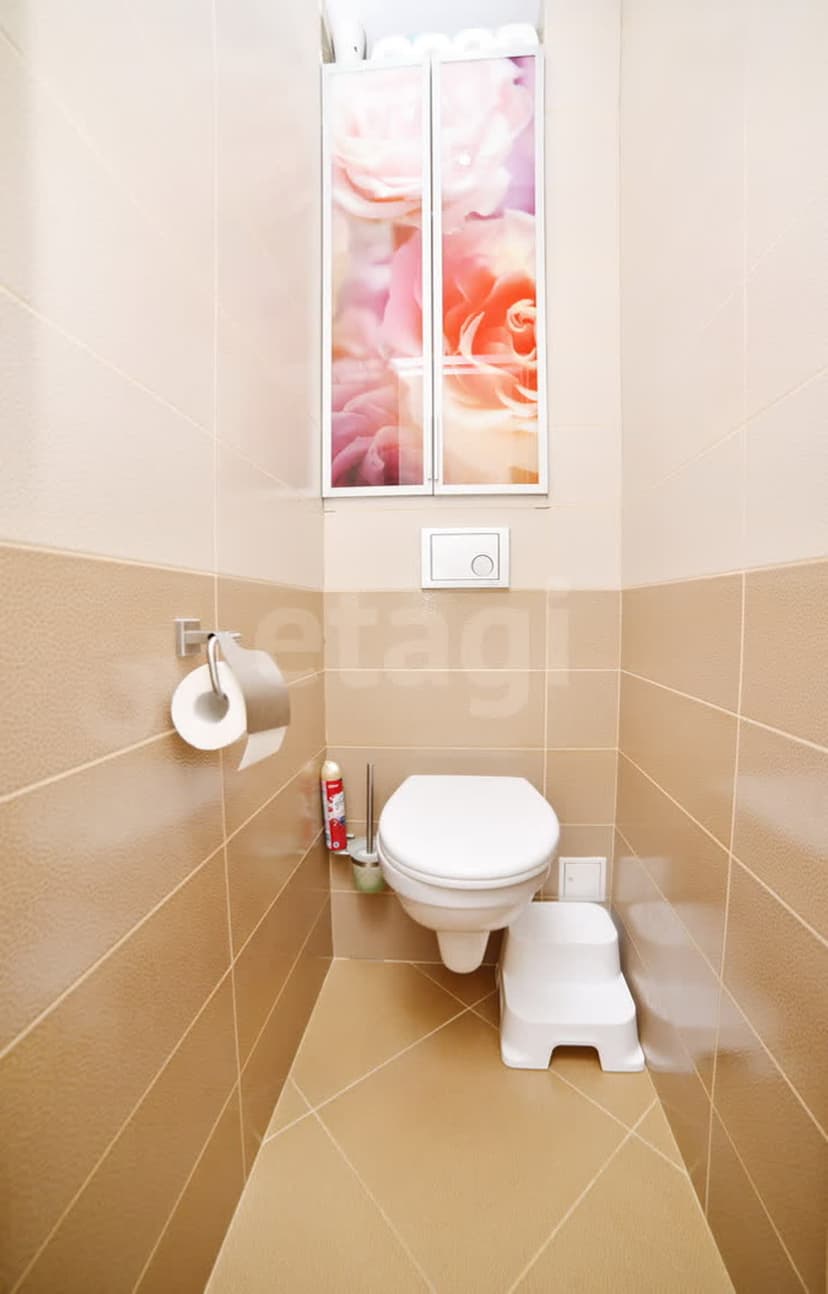 2 комн., 60 м², Инд. планировка 7