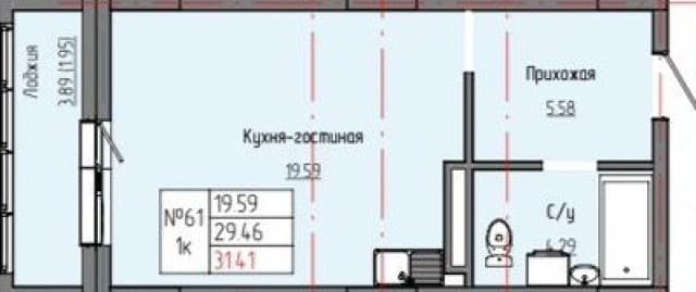 Студия, Монолитно-каркасный, ДСК 2