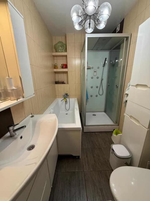 1 комн., 40 м², Монолитно-каркасный, Прометей, ЖК 6