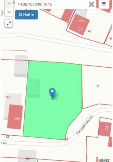 1023 м², земельные участки, продаю 8