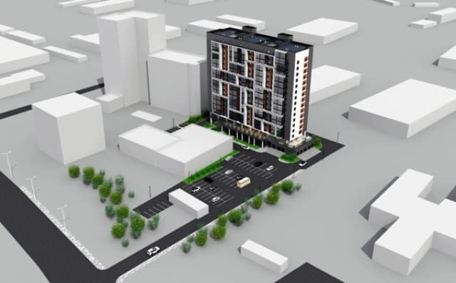 Студия, 30 м², Монолитно-каркасный, Дом быта 2