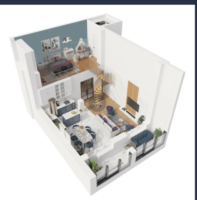 1 комн., 47 м², Монолитно-каркасный, Автодорожная 3