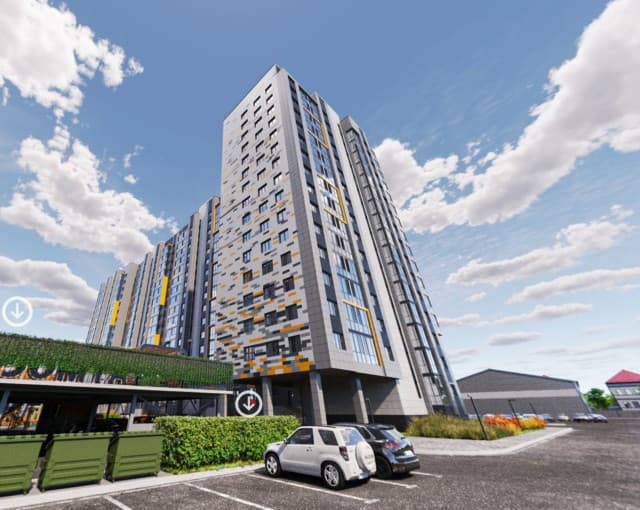 2 комн., 45 м², Монолитно-каркасный, Вилюйский тракт