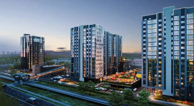 2 комн., 45 м², Монолитно-каркасный, Вилюйский тракт 3