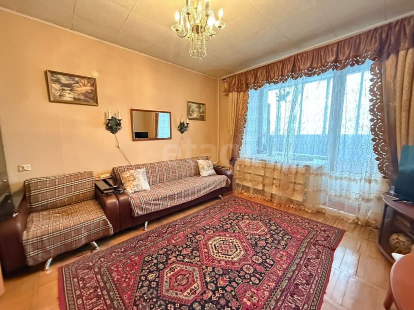 2 комн., 54 м², Инд. планировка 2