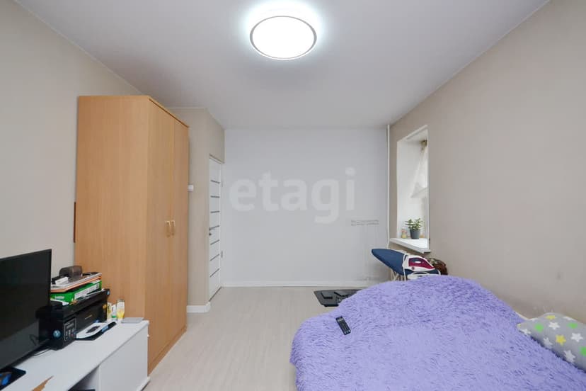 2 комн., 43 м², Инд. планировка 7
