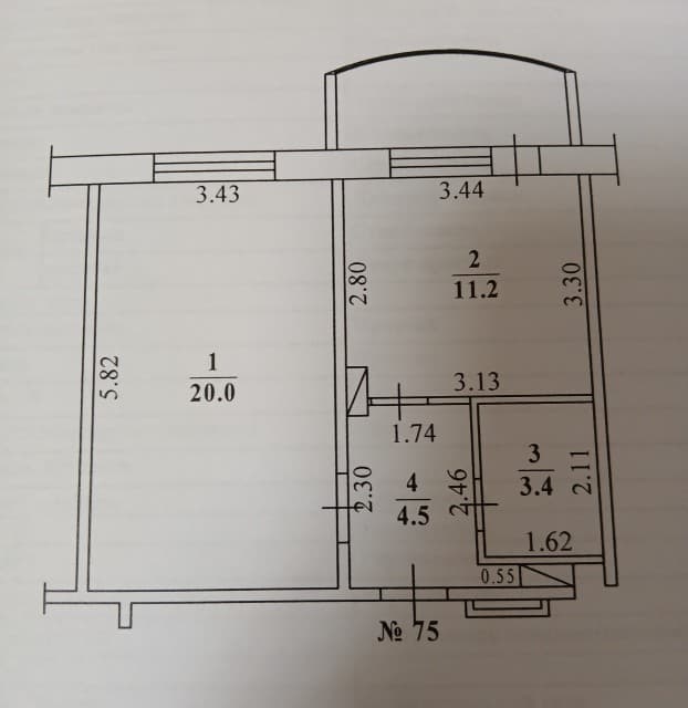 1 комн., 112 серия, 103 квартал (Ростелеком) 4