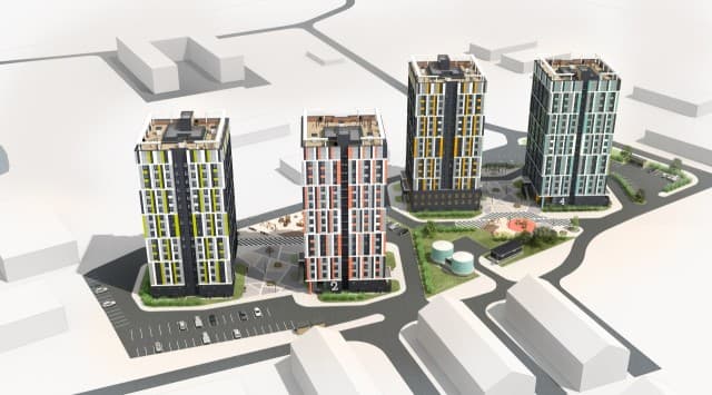 2 комн., Монолитно-каркасный, Сайсары 7