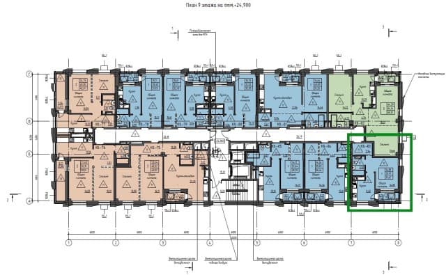 1 комн., 31 м², Монолитно-каркасный 4