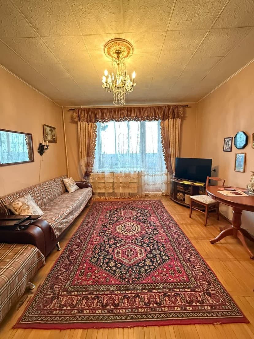 2 комн., 54 м², Инд. планировка 3