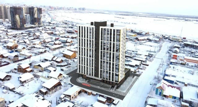1 комн., 31 м², Монолитно-каркасный