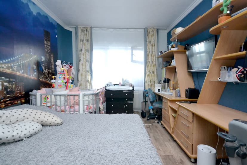 3 комн., 80 м², Инд. планировка 5